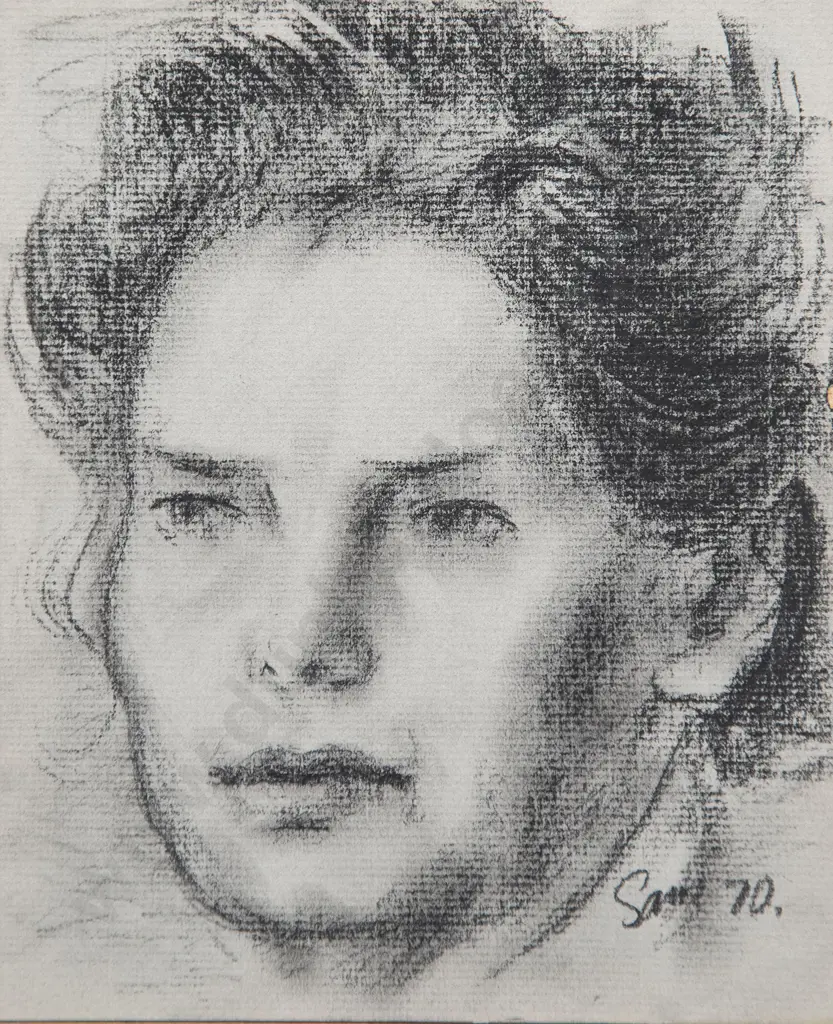 Sam Cairncross (1913-76) - Male & Female Portrait Studies Image 1++