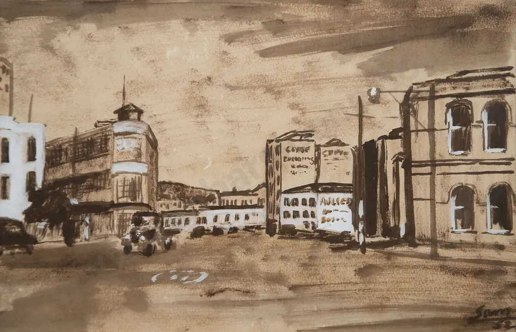 Sam Cairncross (1913-76) - Jervois Quay Image 1++