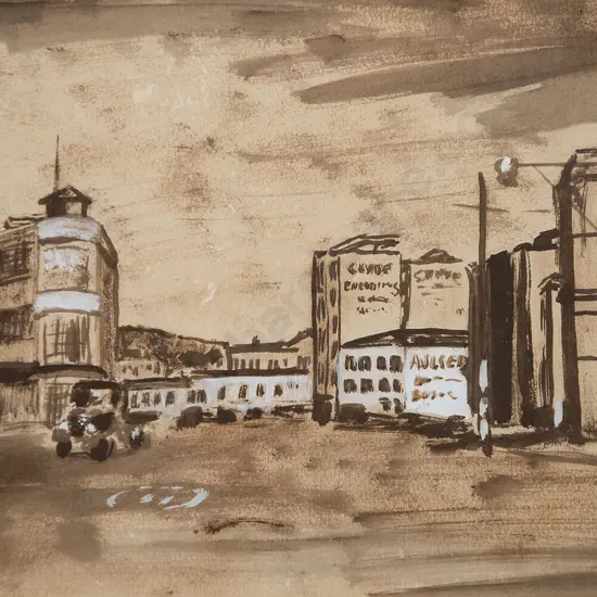 Sam Cairncross (1913-76) - Jervois Quay