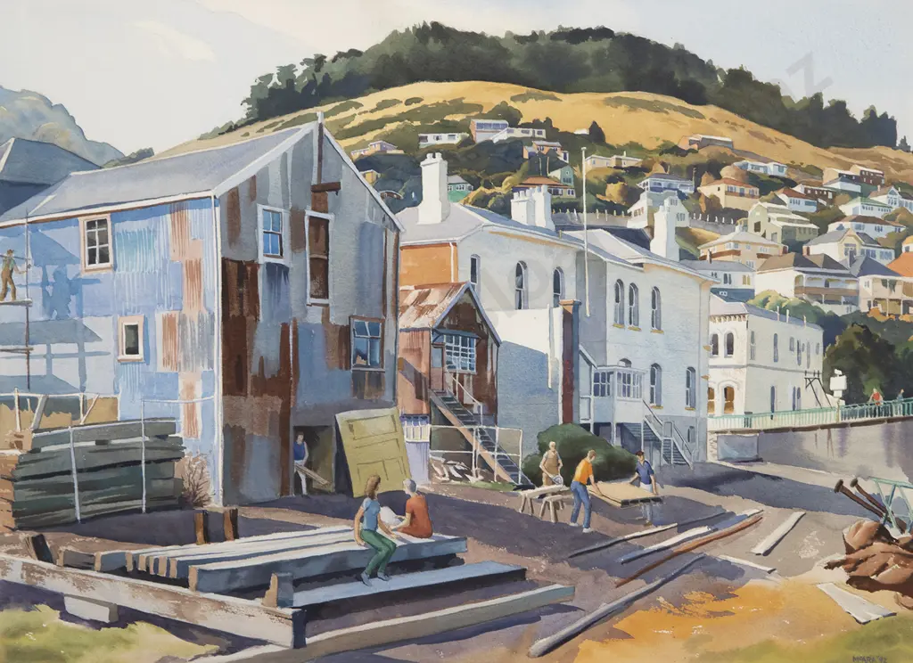 Don McAra - Backstage Tidyup Lyttelton Image 1++