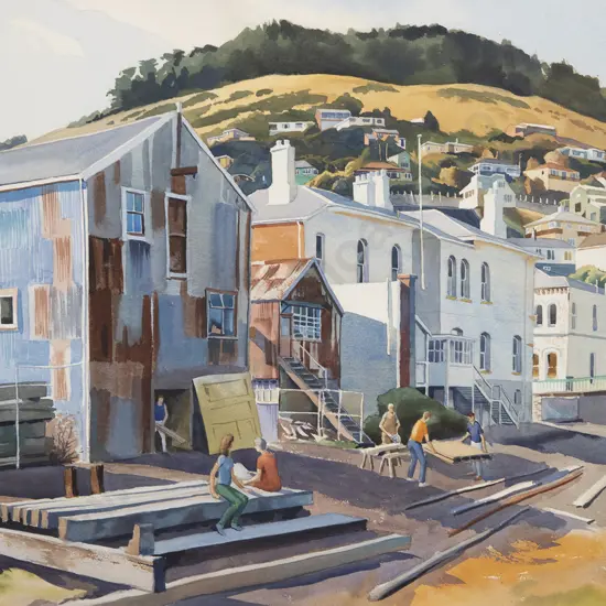 Don McAra - Backstage Tidyup Lyttelton