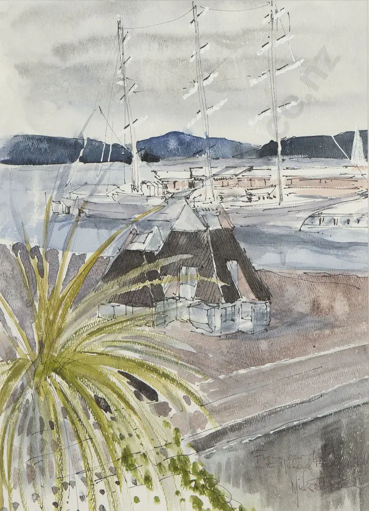 Michael Fowler - 'From our deck in the Michael Fowler Hotel' Image 1++