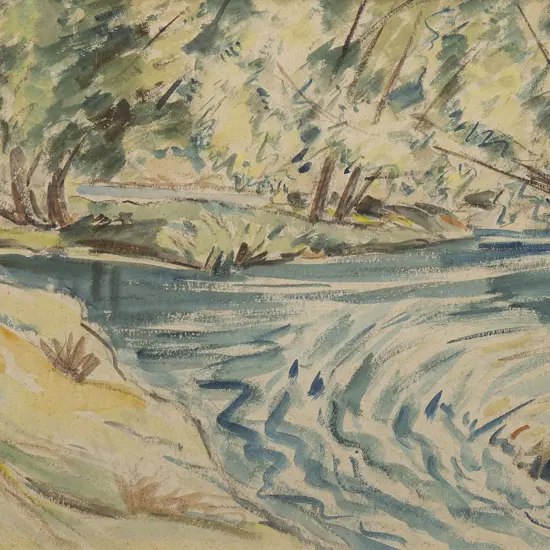 T A McCormack - Summer Landscape