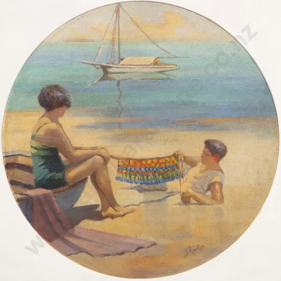 S Rankin - 1930s Beach Scene