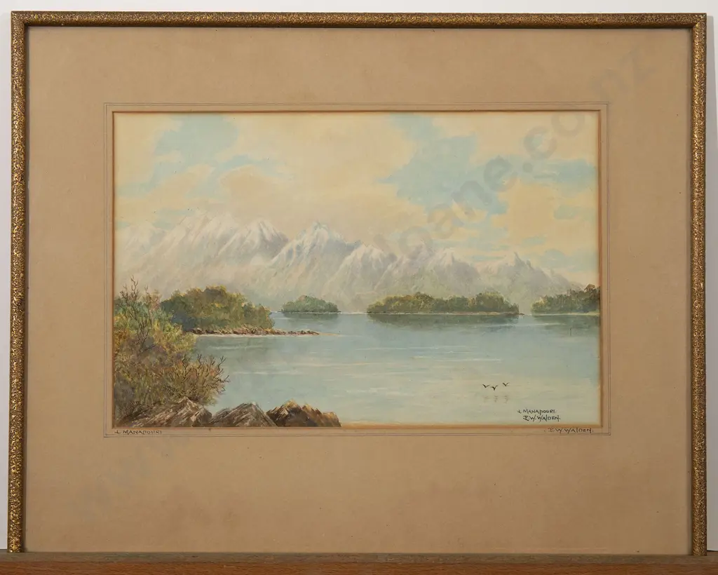E W Walden - Lake Manapouri Image 1++