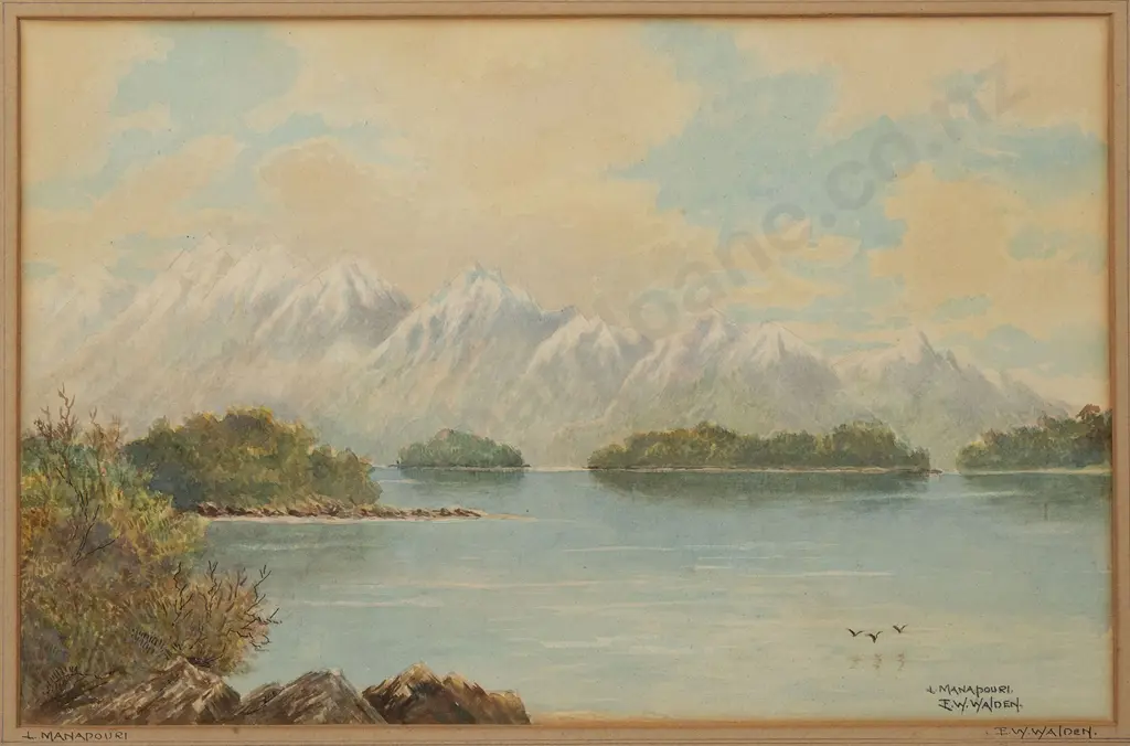 E W Walden - Lake Manapouri Image 1++