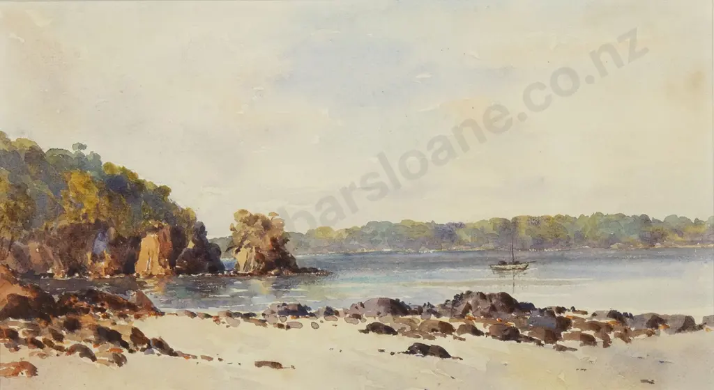 A Sinclair with W Coates & Other Watercolour (3) Image 1++