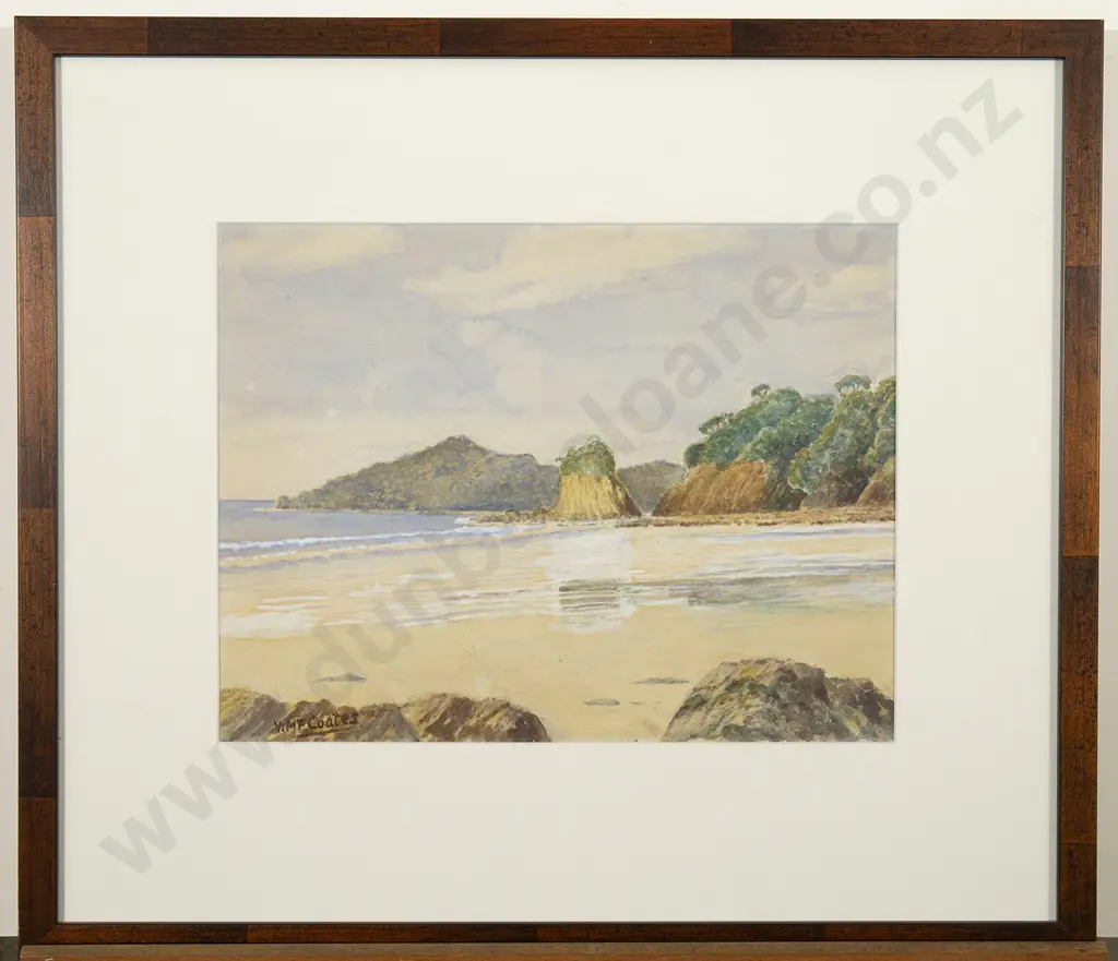 A Sinclair with W Coates & Other Watercolour (3) Image 1++