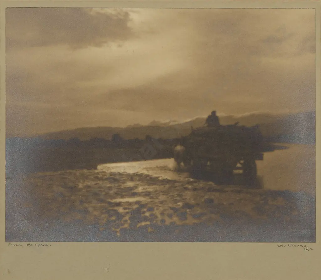 George Chance - Fording the Opawa Image 1++