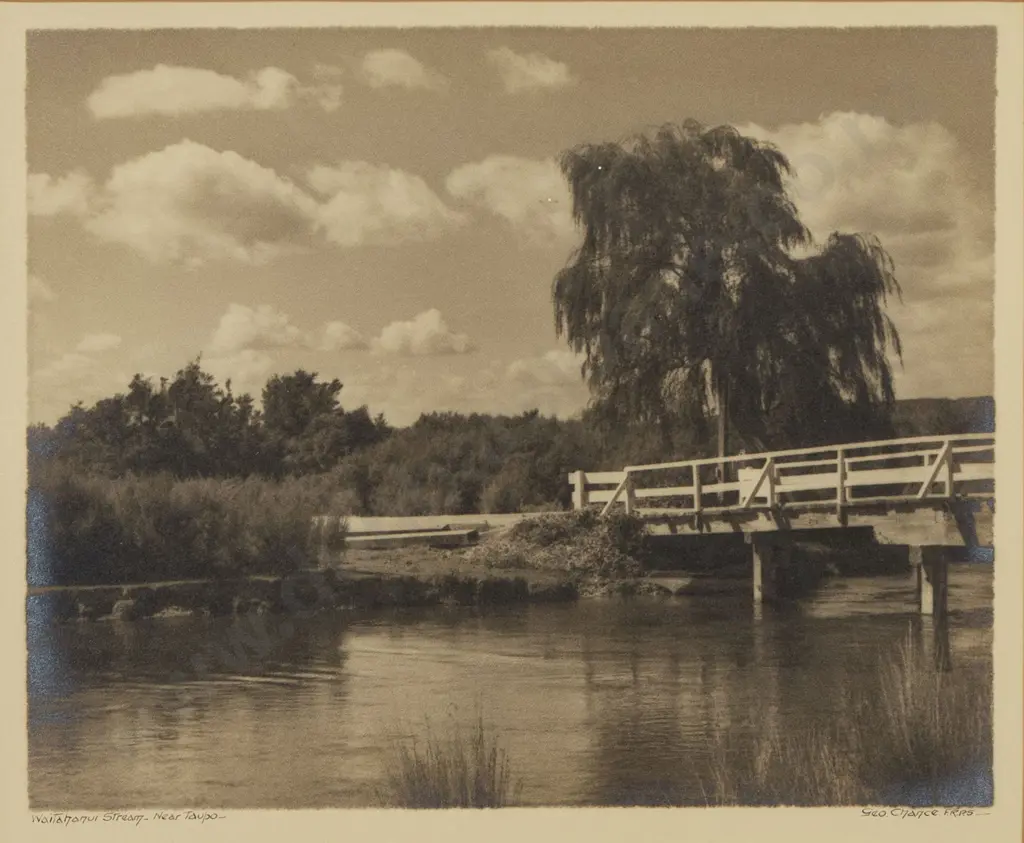 George Chance - Waitahanui Stream Near Taupo Image 1++