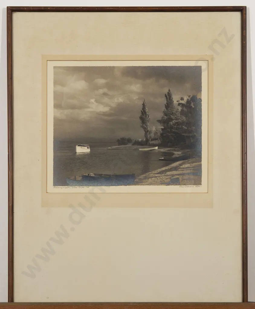 George Chance - Evening Light at Lake Taupo NZ Image 1++