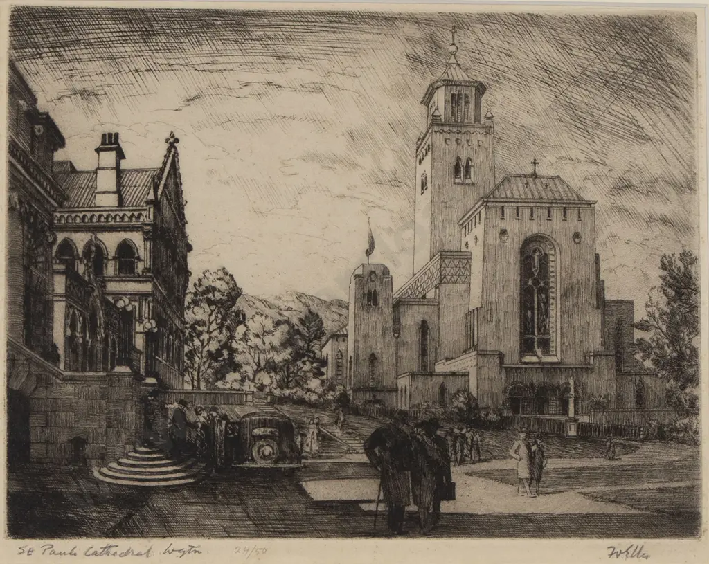 F V Ellis - St Pauls Cathedral Wellington Image 1++
