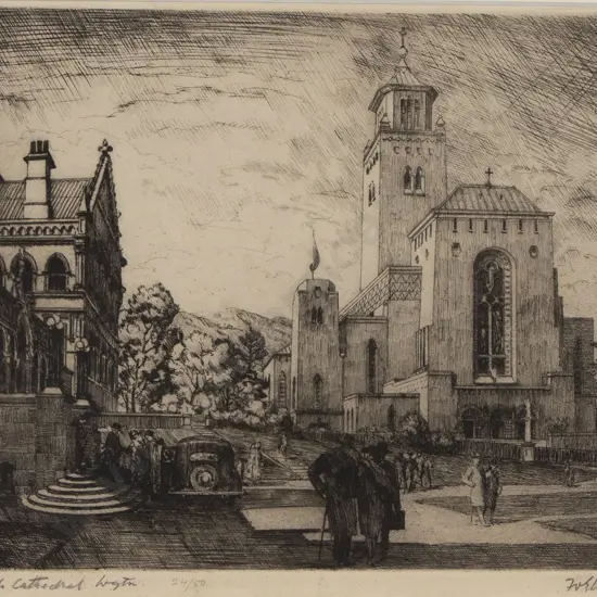 F V Ellis - St Pauls Cathedral Wellington