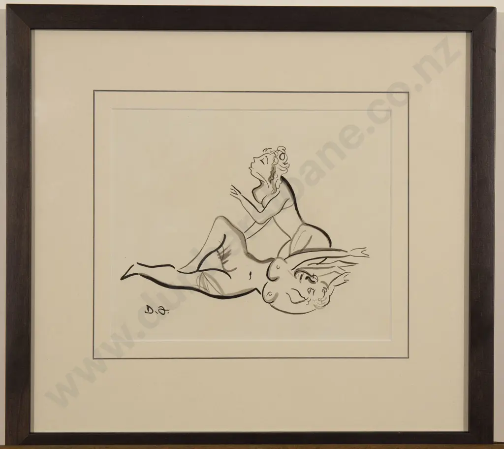 Donald Friend (Australian) - Untitled (Nudes) Image 1++