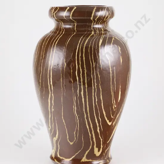 Amalgamated Brick & Pipe Co. Ltd Solid Agate Ware Baluster Vase