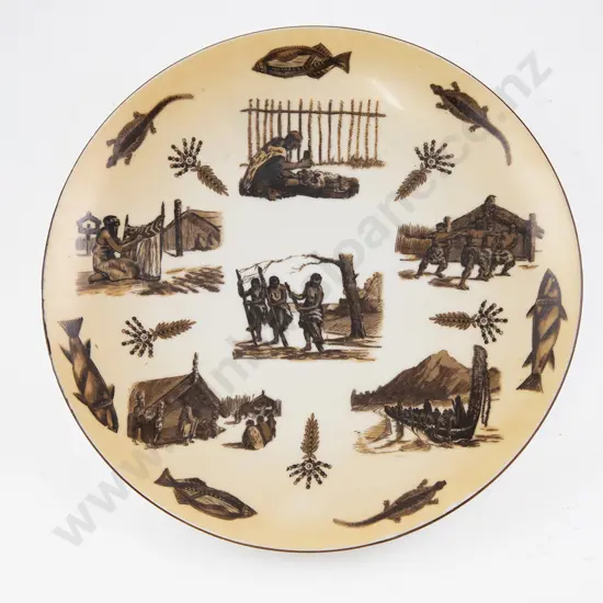 NZ Souvenir Plate