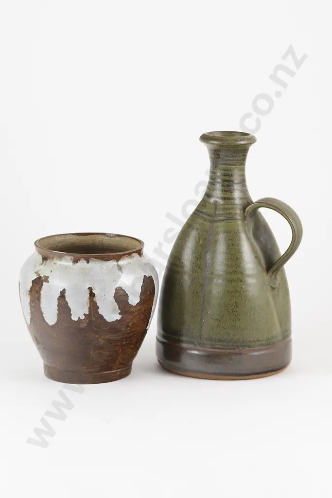 Anneke Borren Vase & Peter Stitchbury Flagon (2) Image 1++