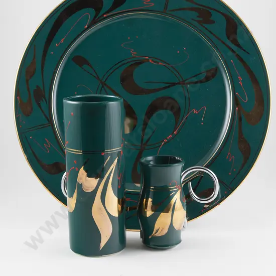 Three Pieces Peter Collis Pottery