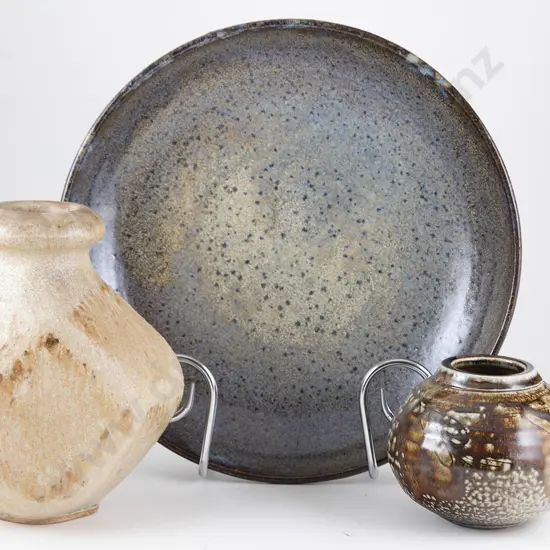 Three Various NZ Pottery Pieces