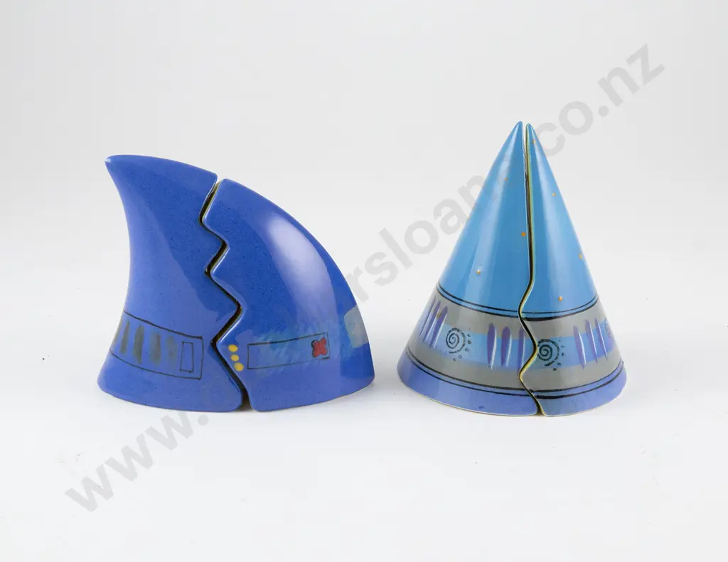 Brendan Adams Two Pair Salt & Pepper Shakers Image 1++