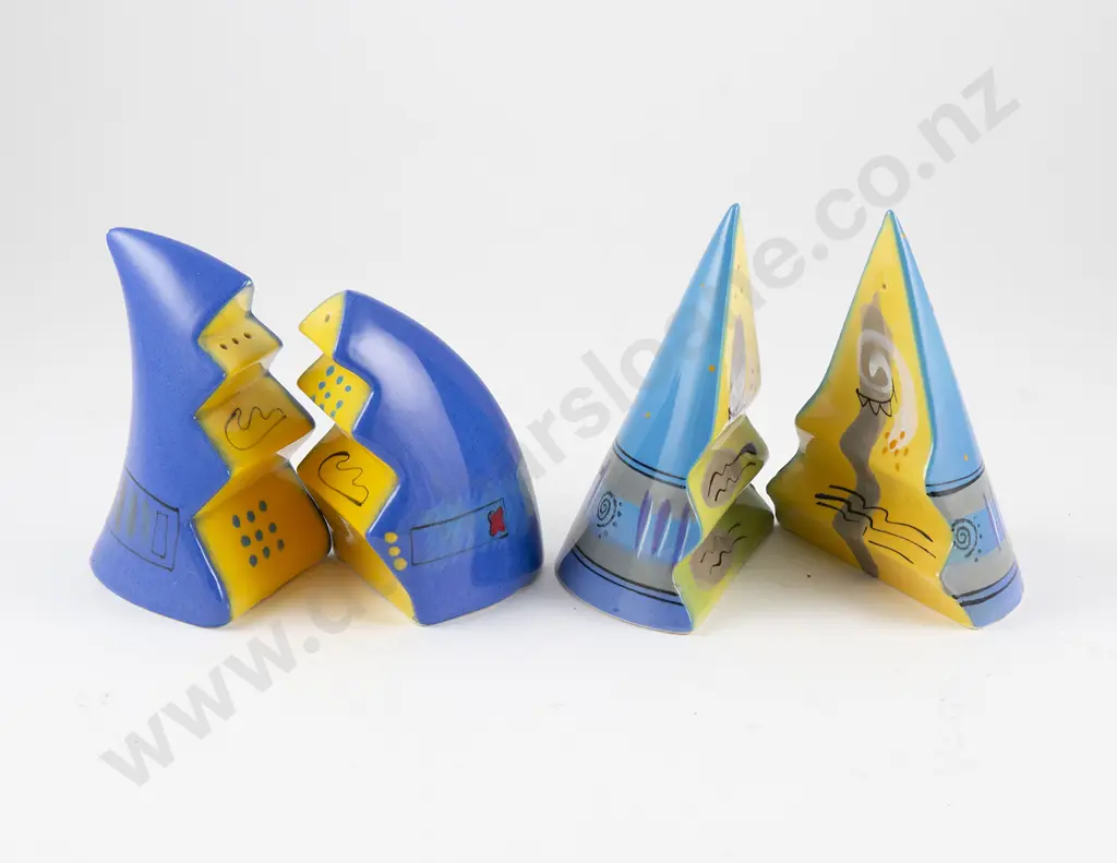 Brendan Adams Two Pair Salt & Pepper Shakers Image 1++