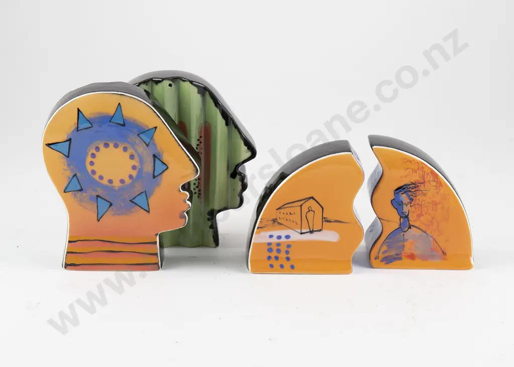 Brendan Adams Two Pair Salt & Pepper Shakers Image 1++