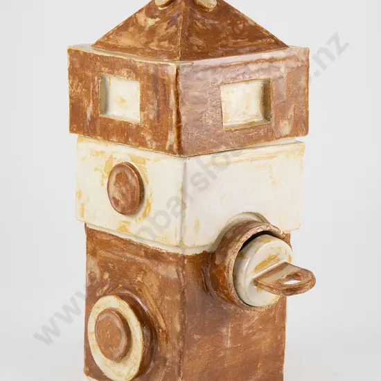 Peter Rumble - Brutalist Ceramic Container