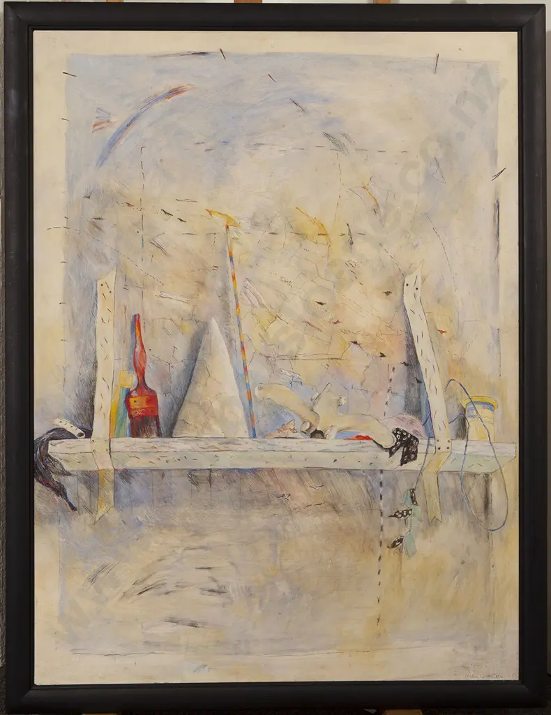 Maria Olsen - Untitled (Still Life on Shelf) Image 1++