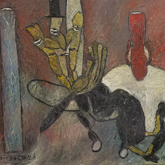 Christina Conrad - Dealer between two faces of the artist