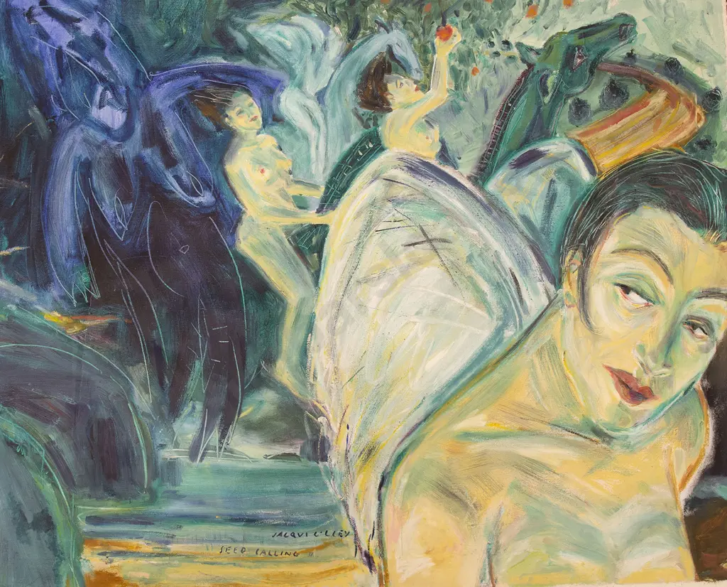 Jacqui Colley - Rider in the Orchard Image 1++