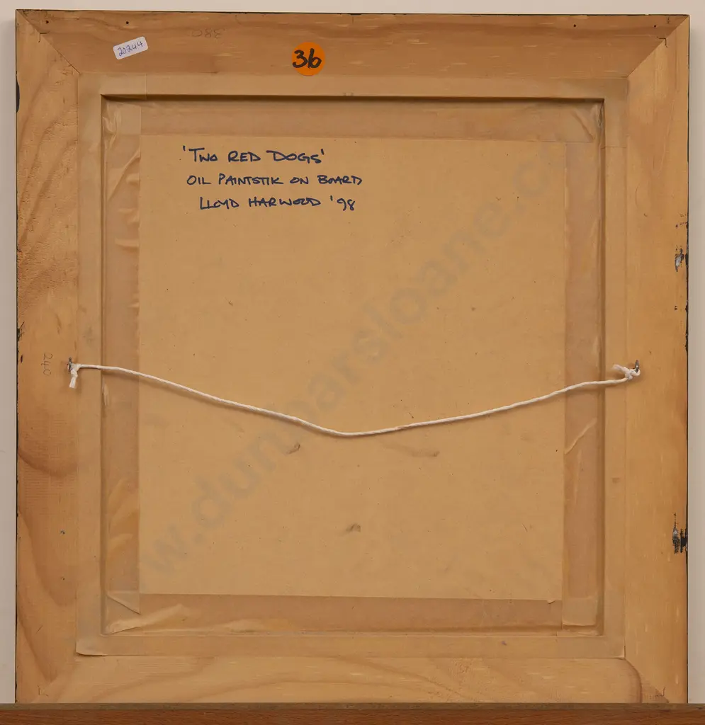 Lloyd Harwood - 'Then there were three' & 'Two Red Dogs' (2) Image 1++