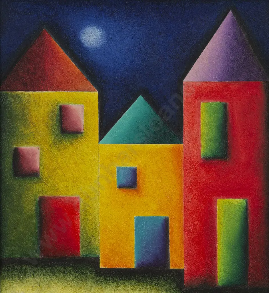 Lloyd Harwood - 'Then there were three' & 'Two Red Dogs' (2) Image 1++