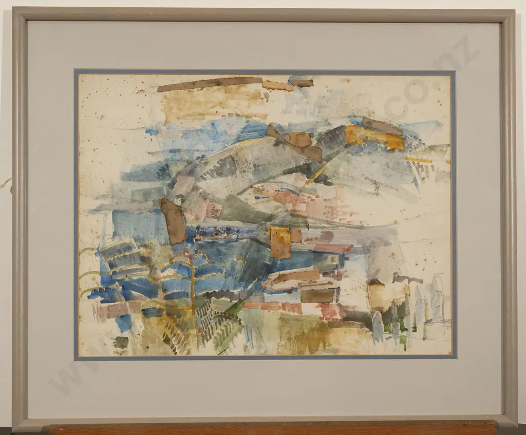 Paul Olds - Two Abstracted Landscapes Image 1++