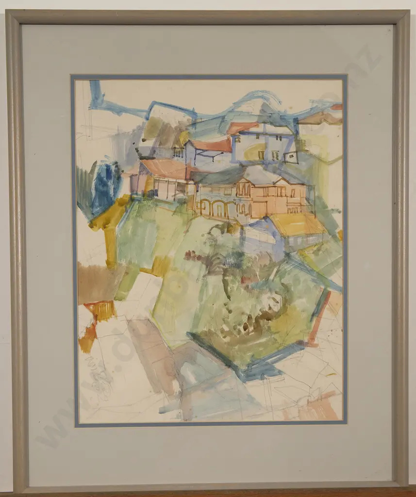 Paul Olds - Two Abstracted Landscapes Image 1++