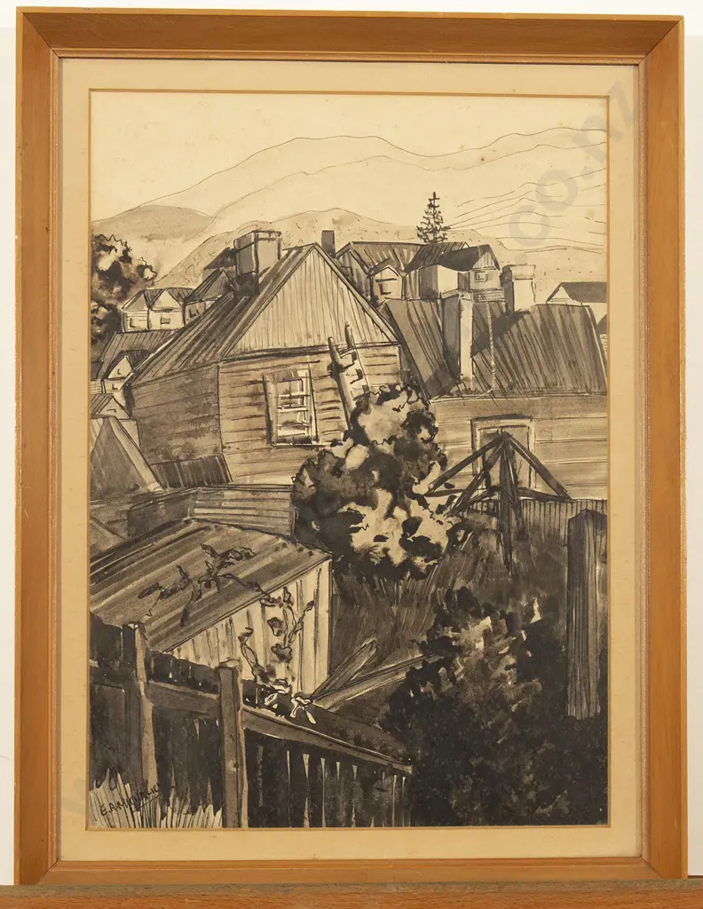 Two E A Michalick Watercolours Image 1++