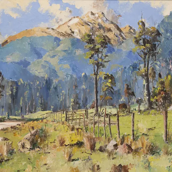 W F Moore - Untitled Landscape