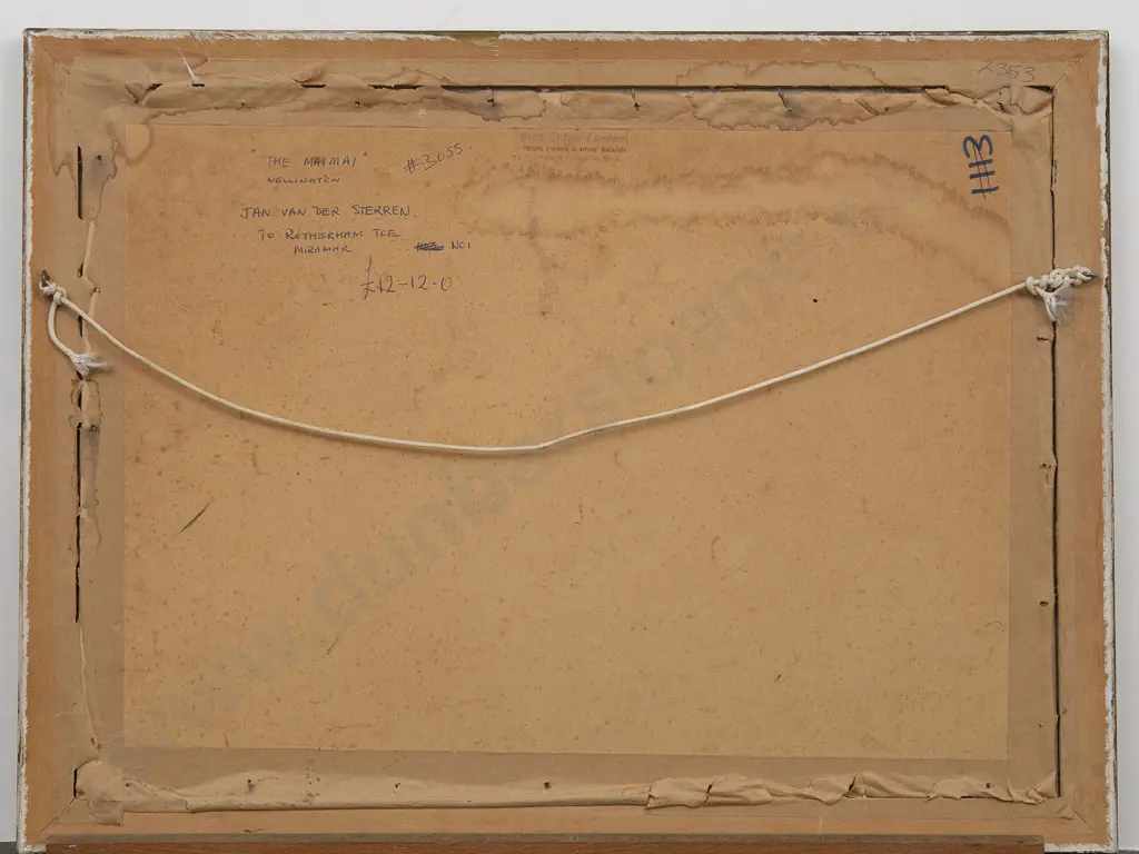 Jan Van der Sterren - The Maimai in Wellington Harbour Image 1++