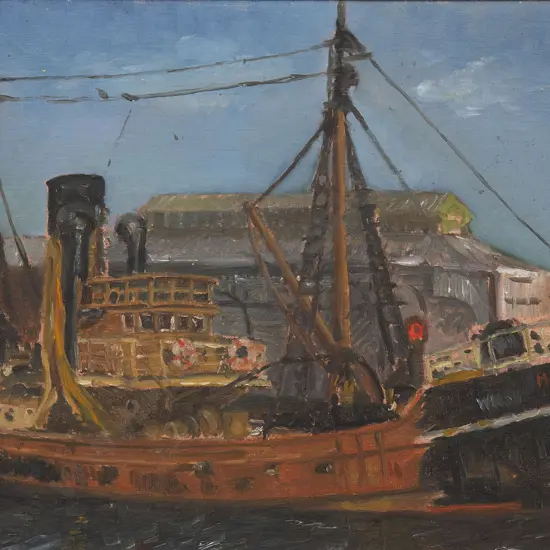 Jan Van der Sterren - The Maimai in Wellington Harbour