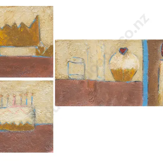 Anne Waters - Domestic Series Triptych