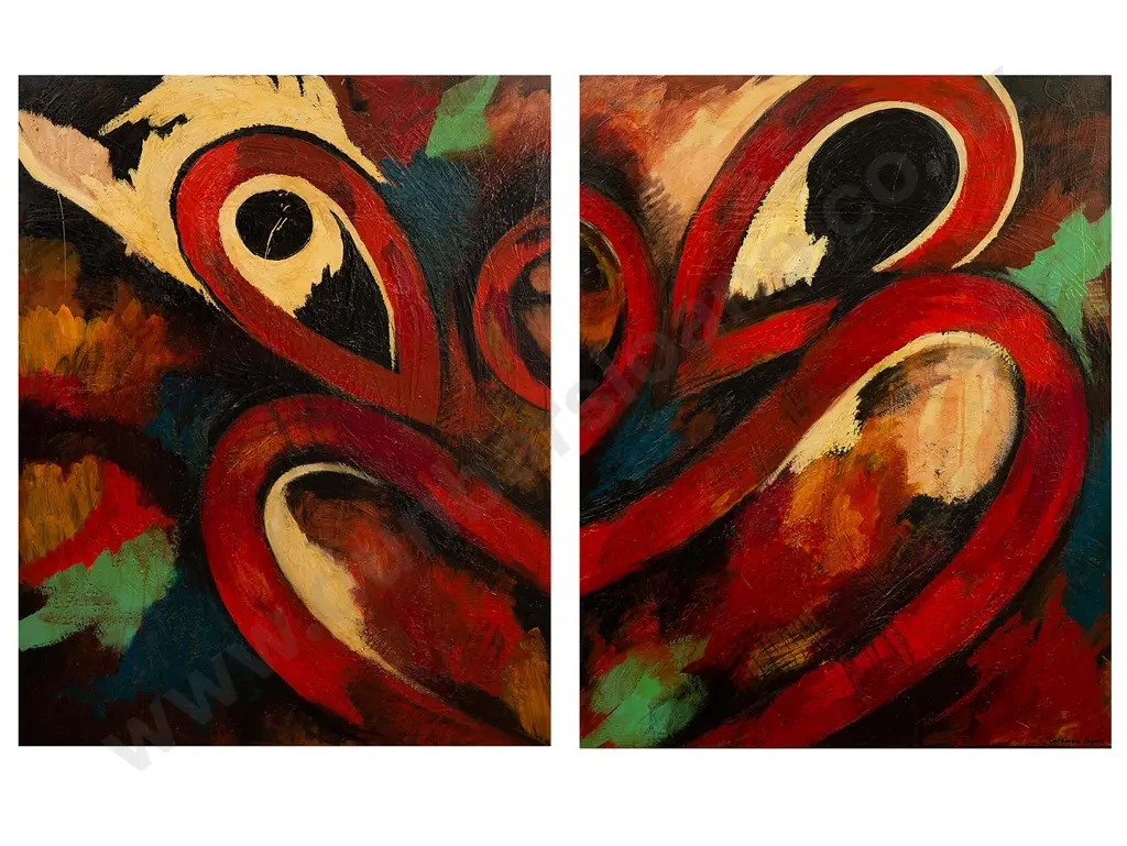 Catherine Rogers - Untitled Diptych Image 1++