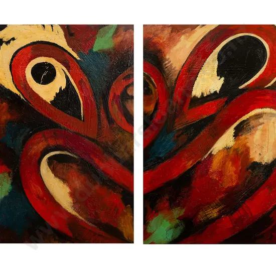 Catherine Rogers - Untitled Diptych