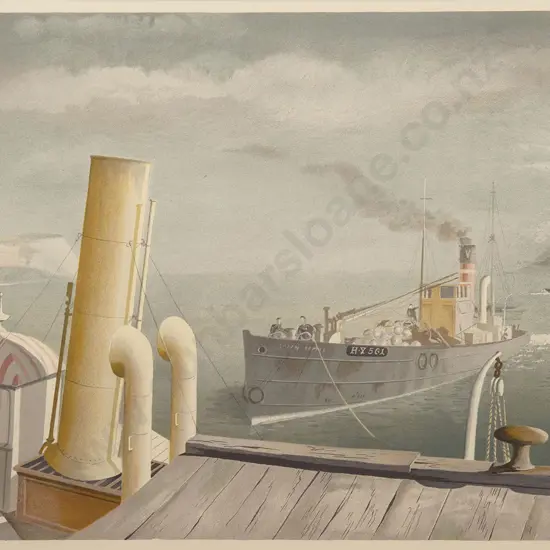 Felix Kelly - Drifter and Paddle Steamer