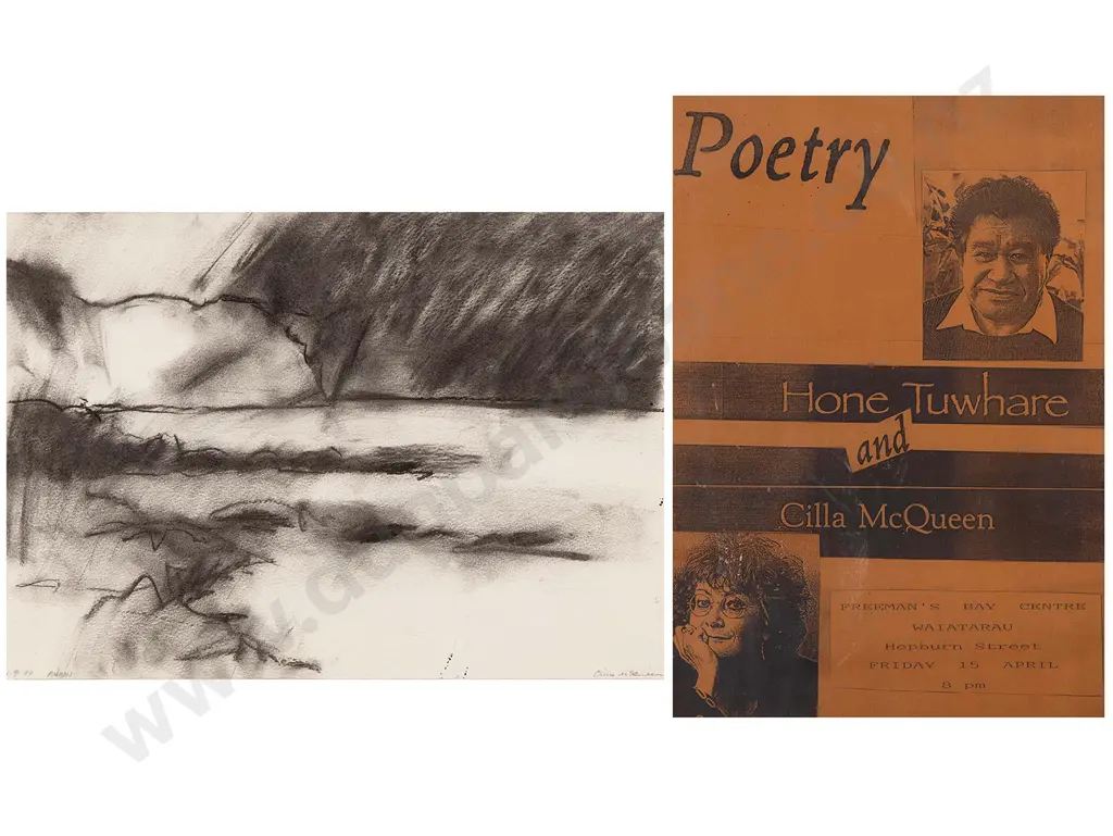 Cilla McQueen - Auahi with Tuwhare & McQueen Poster (2) Image 1++