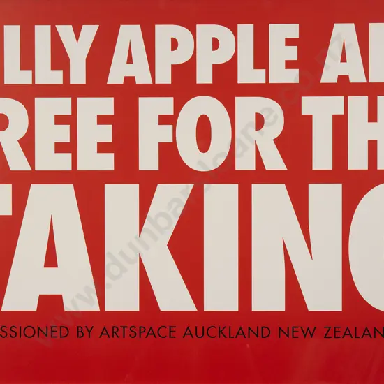 Billy Apple - Art Free for the Taking