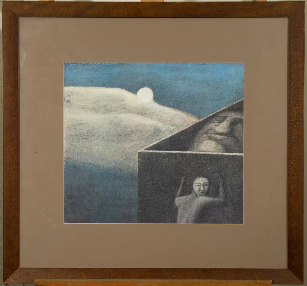 Tony Fomison - Each Must Decide Poster Print Image 1++