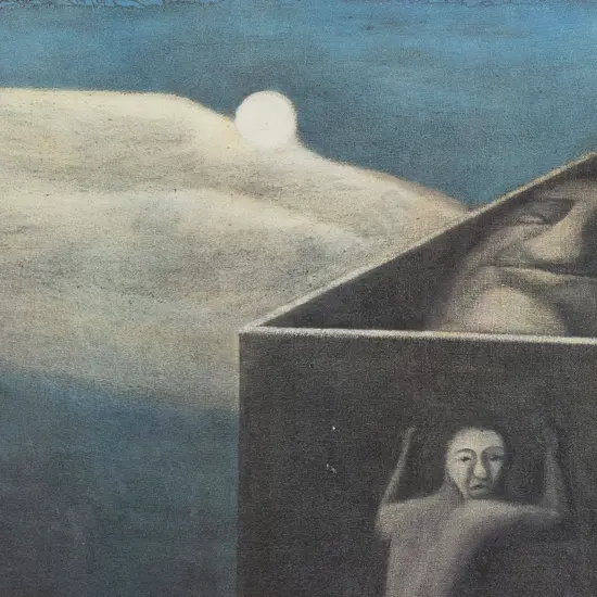 Tony Fomison - Each Must Decide Poster Print