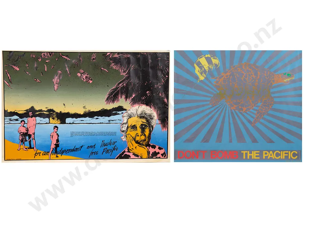 Two Pacific Nuclear Related Posters Image 1++