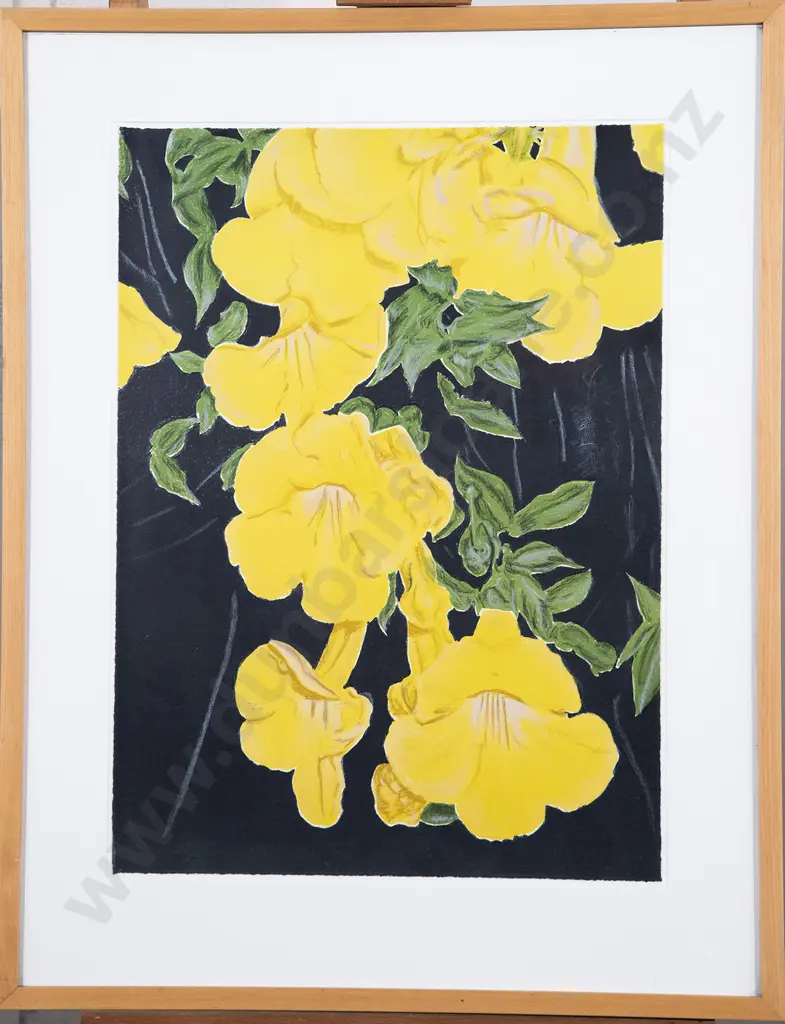 Unknown Artist - Floral Lithograph Image 1++