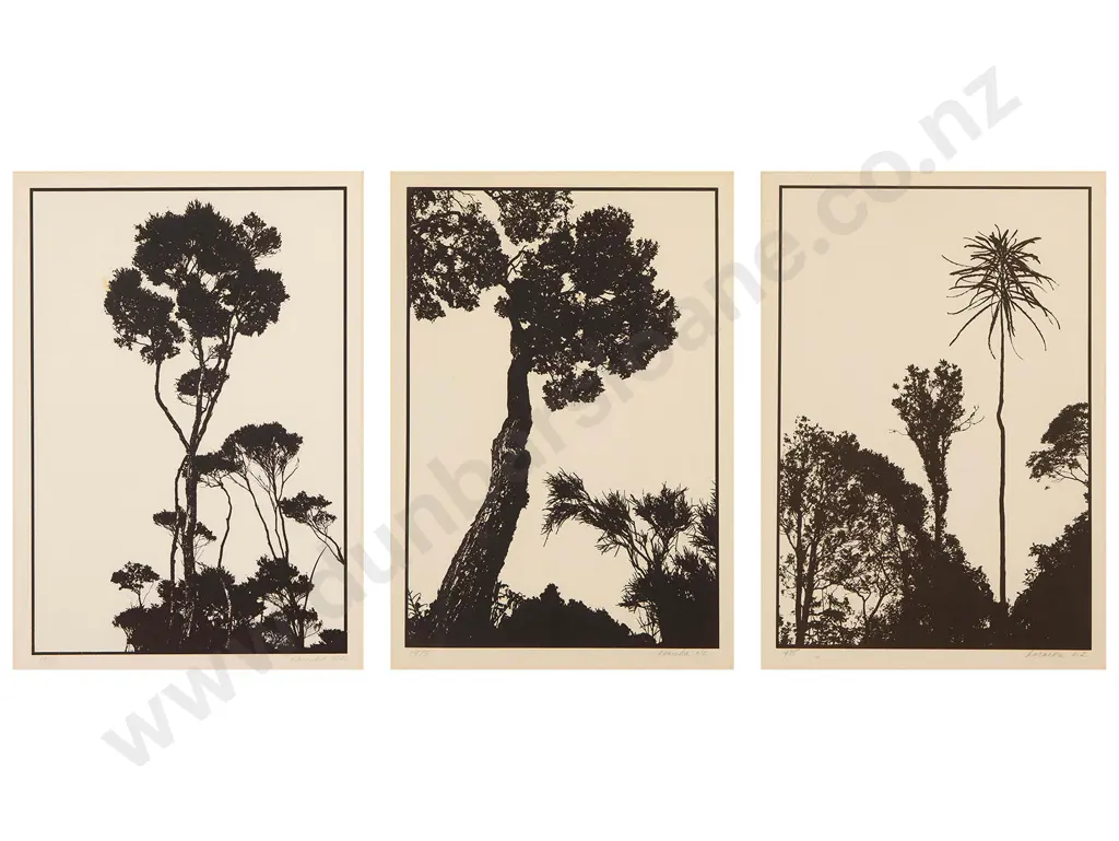 Helmer/Helmut Larsen - Three Kanuka Prints Image 1++