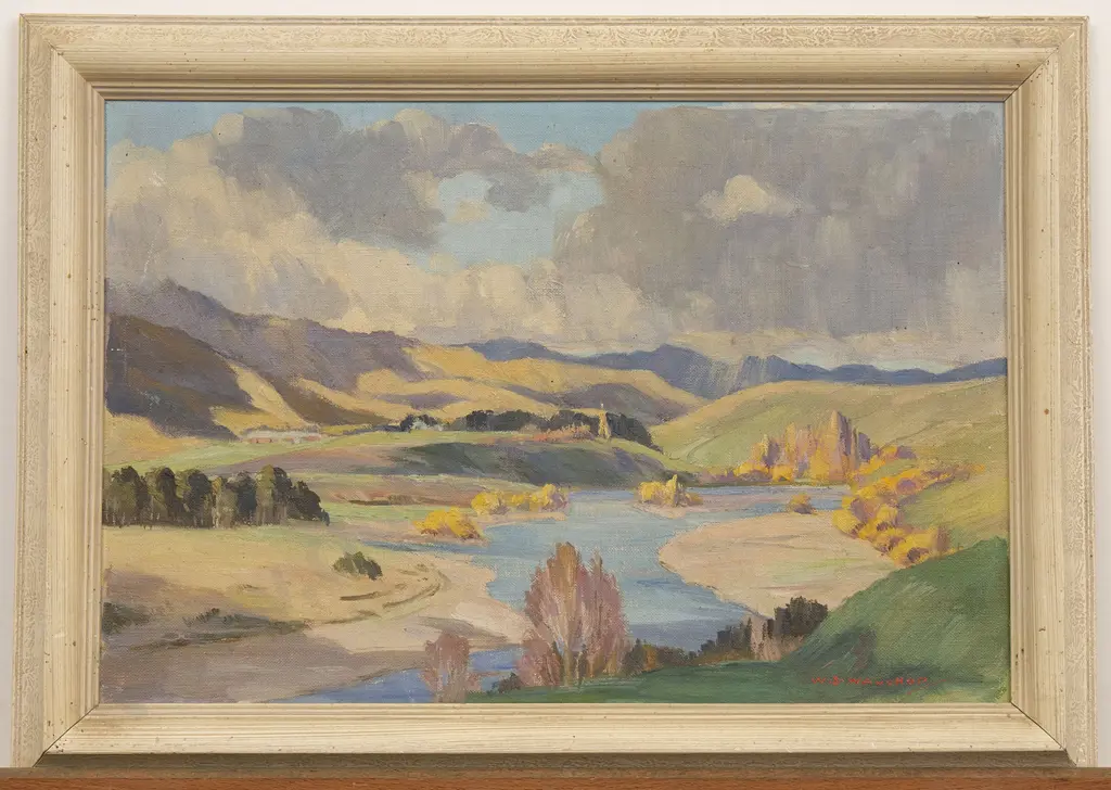 Kit Heinemann & W Wauchop oils with W Jenks watercolour (3) Image 1++